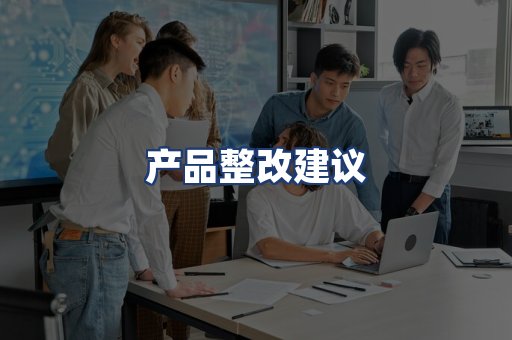 产品整改建议